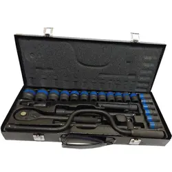 جعبه بکس 24 پارچه RJW Tools مدل blue ribbon - فروشگاه آنلاین ایران ابزار خیری
