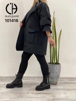 بارانی زنانه دودرجیب ایران هانی ۱۰۱۴۱۶