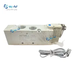 شیر برقی پنوماتیک 2-5 1/2 تک بوبین ایرتک تایوان 5V310-10 Airtac