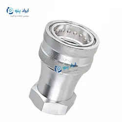 مادگی کوپلینگ هیدرولیک فولادی 3/8 فرو Ferro کد QCG38FN