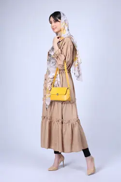 مانتو اسپرت کرم کد-1645