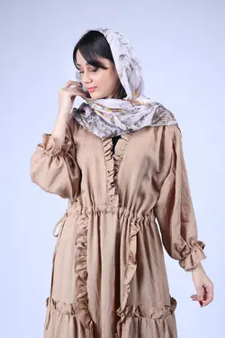 مانتو اسپرت کرم کد-1645