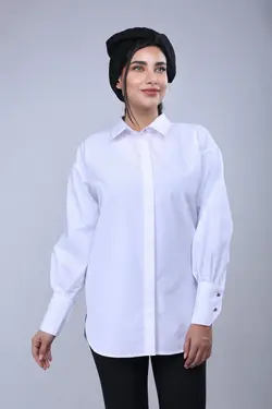 شومیز سفید کد-109