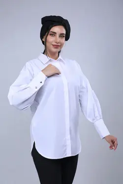 شومیز سفید کد-109