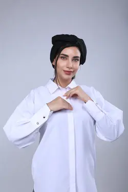 شومیز سفید کد-109