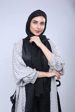 مانتو مجلسی طوسی کد-321