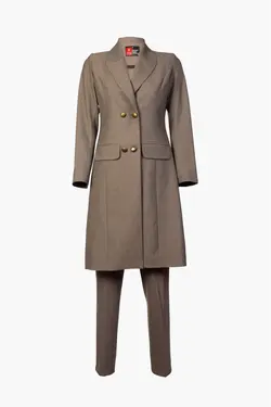 مانتو شلوار اداری مدل 7-185