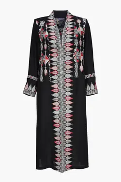 مانتو مجلسی طرح دار کد-3349