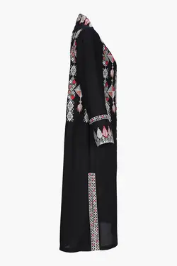 مانتو مجلسی طرح دار کد-3349