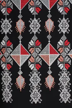 مانتو مجلسی طرح دار کد-3349