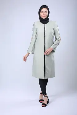 مانتو مجلسی فیروزه ای کد-1626