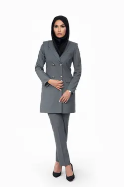 مانتو شلوار اداری کد-6618