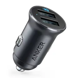 شارژر فندکی 2 پورت انکر مدل A2727 PowerDrive توان 24 وات
