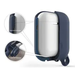 کاور محافظ سیلیکونی ضد آب الاگو مناسب برای کیس اپل AirPods