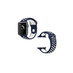 بند سیلیکونی طرح Nike مناسب برای اپل واچ 38/40 میلی متری