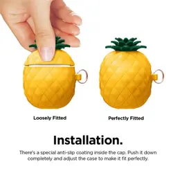 کاور الاگو مدل PIN مناسب برای کیس اپل AirPods