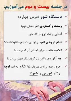 دوره کامل پیانیست پارسی دستگاه شناسی موسیقی ایرانی جلیل سجاد