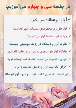 دوره کامل پیانیست پارسی دستگاه شناسی موسیقی ایرانی جلیل سجاد