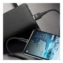 کابل تبدیل USB به لایتنینگ هوکو مدل U76 طول 1.2 متر | فروشگاه اینترنتی کالامید