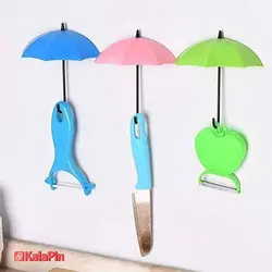 آویز دیواری طرح چتر مجموعه 3 عددی