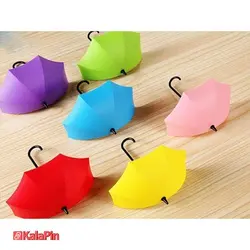 آویز دیواری طرح چتر مجموعه 3 عددی