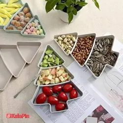 ظرف سرو تنقلات و میوه مدل کاج