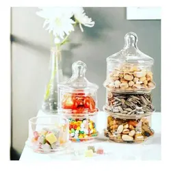 برج تنقلات و شکلات شیشه ای