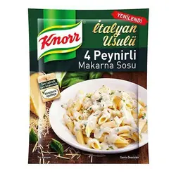 سس ماکارونی با طعم پنیر کنور ترکیه ۵۰ گرم														Knorr cheese flavored pasta sauce, 50 grams