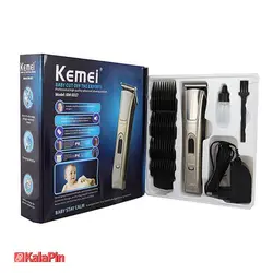 ماشین اصلاح موی صورت کیمی مدل KM-5017 به همراه موزن گوش و بینی جیمی مدل GM 3130