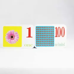 فلش کارت آموزش اعداد 1 تا 100 انگلیسی(به همراه مثال تصویری)