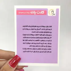 26 عدد کارت پازل دوزبانه حیوانات و بچه هایشان(نشر آوای بامداد)