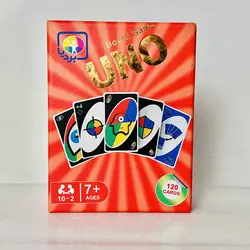 اونو UNO هاردباکس 120 کارتی(2 تا 10 نفره) بردیا