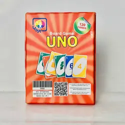 اونو UNO هاردباکس 120 کارتی(2 تا 10 نفره) بردیا