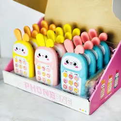 موبایل موزیکال طرح خرگوش(گوش های سیلیکونی) - کتاب و بازی کودک