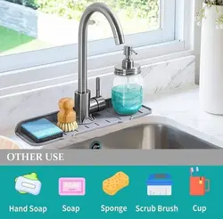 جا اسکاجی و پد آبگیر سینک سیلیکونی SinkDry کد SD720 - فروشگاه خلاق شاپ