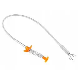 گیره چنگک دار برداشتن اشیا (تمیز کردن مو داخل لوله فاضلاب) کد 58C - فروشگاه خلاق شاپ