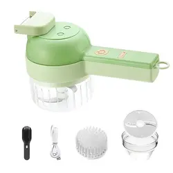خردکن سبزیجات و غذاساز شارژی 4 در 1 Vegetable Choppers Food Chopper - فروشگاه خلاق شاپ