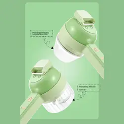خردکن سبزیجات و غذاساز شارژی 4 در 1 Vegetable Choppers Food Chopper - فروشگاه خلاق شاپ
