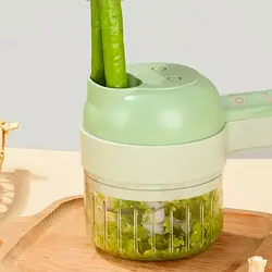 خردکن سبزیجات و غذاساز شارژی 4 در 1 Vegetable Choppers Food Chopper - فروشگاه خلاق شاپ