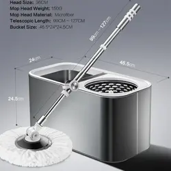 تی 2 مخزن استیل چرخشی مدل PRO STEEL کد WS-S20 - فروشگاه خلاق شاپ