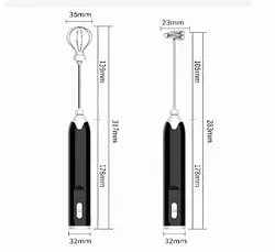 کف ساز شیر و قهوه + همزن MK-001 - فروشگاه خلاق شاپ