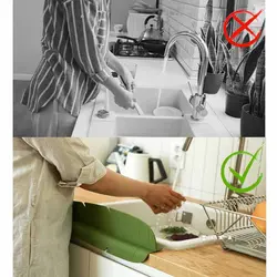 آبگیر سیلیکونی سینک مدل برگ - فروشگاه خلاق شاپ