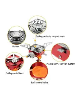 اجاق گاز کمپینگ و مسافرتی JIHAM مدل K-202 - فروشگاه خلاق شاپ