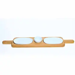 ست صبحانه خوری دسته دار 3 ظرف ریور کد 5934 - فروشگاه خلاق شاپ