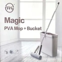 تی خشک کن کفشور + 1 سری هدیه Magic PVA MOP - فروشگاه خلاق شاپ