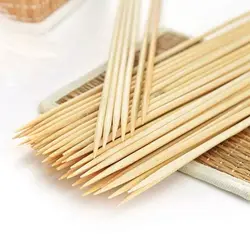 سیخ چوبی تابه ای کوچک 80 عددی - فروشگاه خلاق شاپ