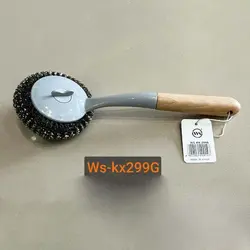 سیم ظرفشویی دسته دار چوبی مدل WS-kx299G - فروشگاه خلاق شاپ