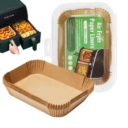 کاغذ سرخکن مستطیل سایز 22در14 برای هواپز دوقلو تعداد 50 عددی - فروشگاه خلاق شاپ