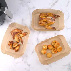 کاغذ سرخکن مستطیل سایز 22در14 برای هواپز دوقلو تعداد 50 عددی - فروشگاه خلاق شاپ