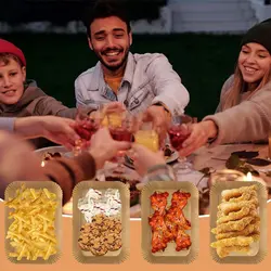 کاغذ سرخکن مستطیل سایز 22در14 برای هواپز دوقلو تعداد 50 عددی - فروشگاه خلاق شاپ